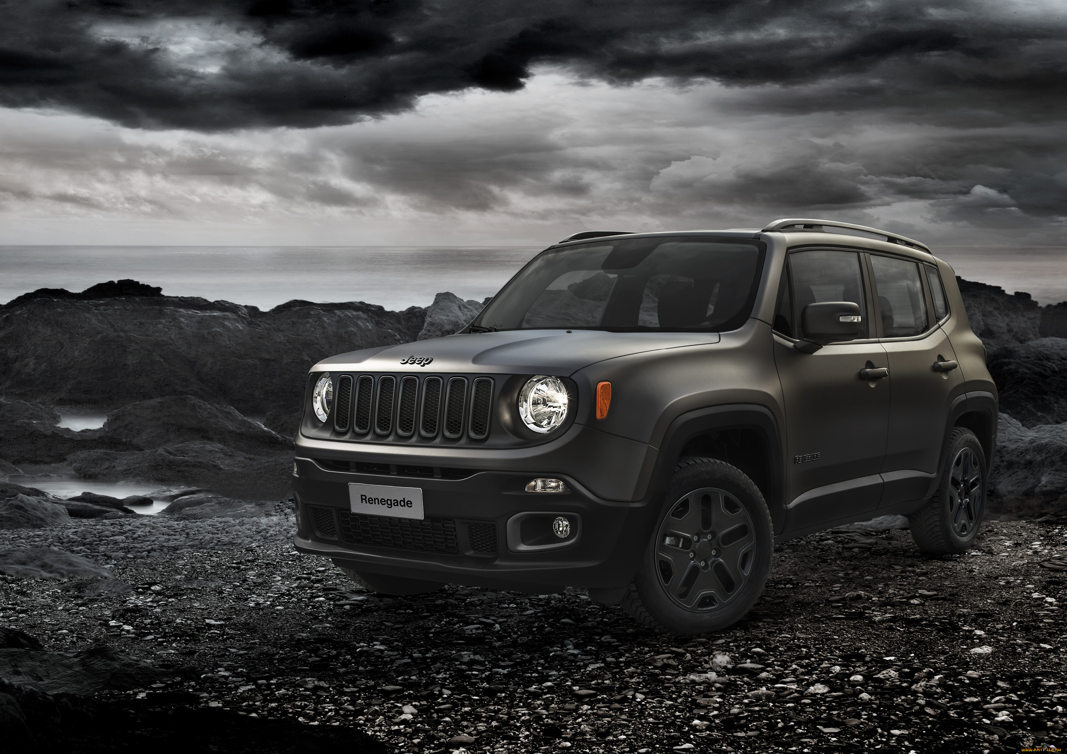 , jeep, 2015, bu, renegade, night, eagle